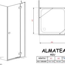   Radaway Almatea KDJ 120x80   R