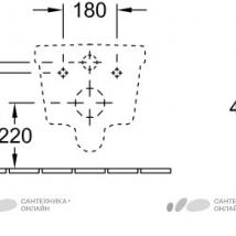     Villeroy & Boch Omnia Architectura 5684HR01 alpin,  +     Geberit Duofix Delta 458.124.21.1 3  1   