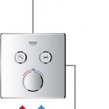  Grohe Grohtherm SmartControl 29151LS0  , moon white