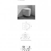 Disegno ceramica Skip,  . , c , 50x37 ,  grey bromine