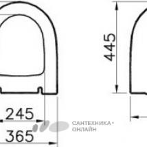   VitrA Sento 7748B003-0075