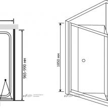   RGW Classic CL-41 (710-760)x1000x1850  