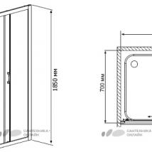   RGW Passage PA-46 900x700x1850  