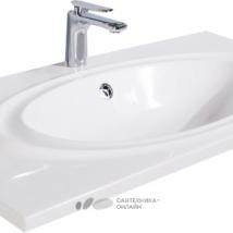    BelBagno Onda 100 bianco lucido