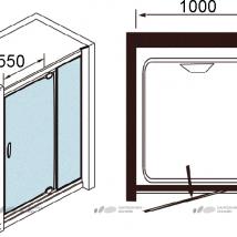   Weltwasser WW1000 Maine 100x100 R