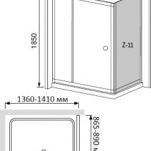   RGW Classic CL-45 (1360-1410)x900x1850  ,  