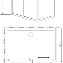   Radaway Premium Plus DWJ+S 100  