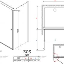   Radaway EOS KDJ 80  L