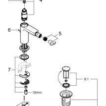  Grohe Lineare New 33848DC1  