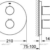  Grohe Grohtherm 3000 Cosmopolitan 19467000  