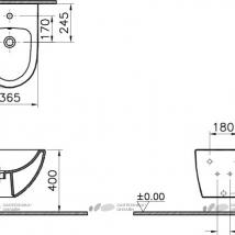   VitrA Sento 4338B003-1046