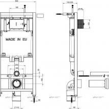  Jacob Delafon Struktura E29025-NF-M20  