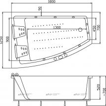   Victory Spa Gemini 180 S-3 L