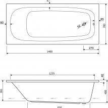   Cezares Eco 140x70