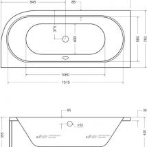   Besco Avita 170x75 L