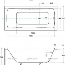   Besco Optima 140x70