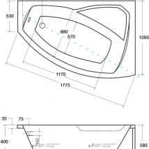   Besco Rima 170x110 R