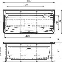   Radomir   Chrome 180x85