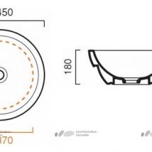  Catalano Sfera 45 Travertino