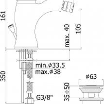  Paffoni Flavia FA135BR  