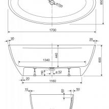 TITAN-OVAL-170-85-57